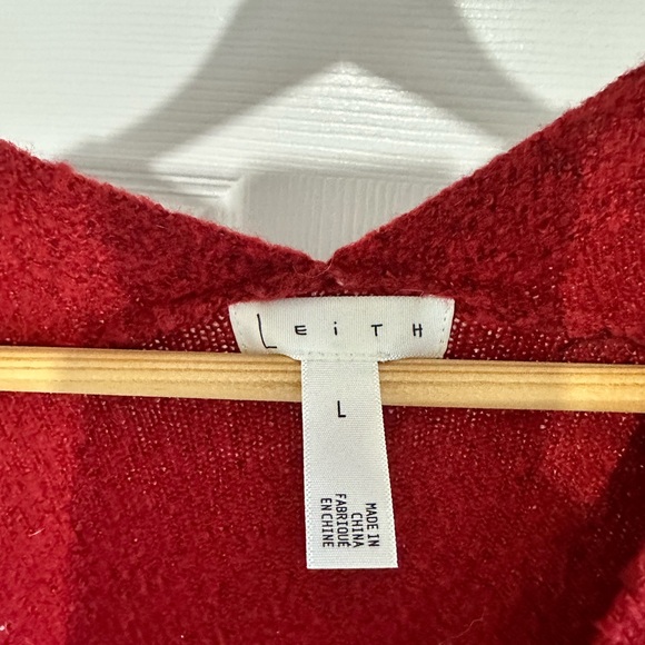 Red Leith (Nordstrom) sweater L - Picture 3 of 4
